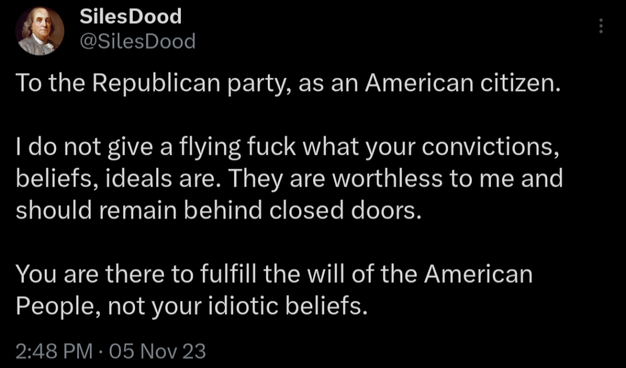Because apparently the new House Speaker doesn't understand this