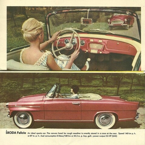 Škoda Felicia in the US, one of the only Eastern Bloc cars to be sold in the US.