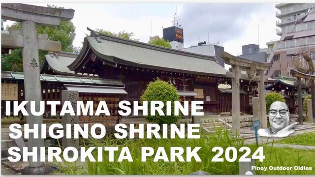 Day 8 - Ikutama/Shigino Shrines & Shirukita Park Osaka Trip 2024