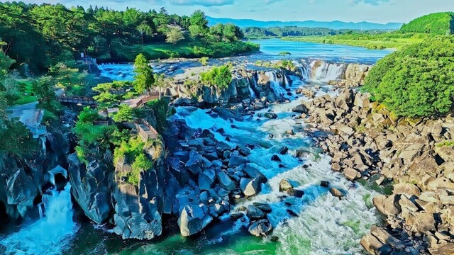 ASMR Sogi Falls, Kagoshima, Japan. Natural Sounds Better Than White Noise? #nature #asmr