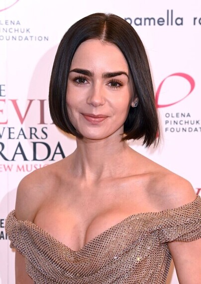Lily Collins | 'The Devil Wears Prada The Musical' World Premiere in London 1st December 2024