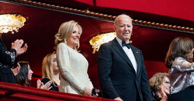 At the Kennedy Center, a Send-Off to Biden and Questions About the Future