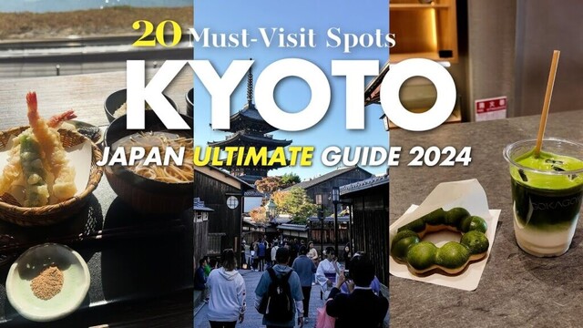 BEST 20 MUST-VISIT ULTIMATE SPOTS IN KYOTO 2024 | restaurants, cafe, Bar, Sightseeing spots