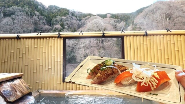 Japan's hidden hot spring town and conveyor belt sushi