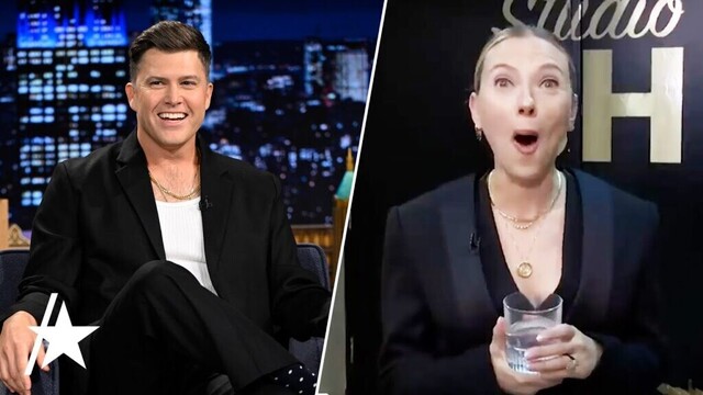Colin Jost Reacts To Scarlett Johansson’s Genuine SHOCK Over ‘SNL’ Joke