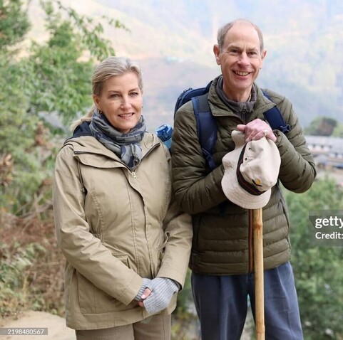 Edward and Sophie were heard exchanging jokes and holding hands while visiting a botanical garden in Nepal. When asked about the secret to their 25 year marriage Edward said “we’re best friends”