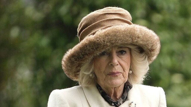 Queen Camilla wears her luckiest brooch for a solo outing to Ascot