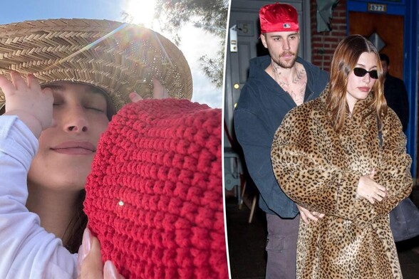 Hailey Bieber shares rare photos of son Jack amid fan concerns over Justin's behavior