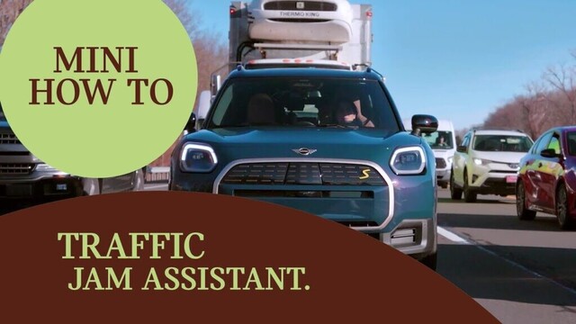 How To Use The Traffic Jam Assistant | MINI How-To
