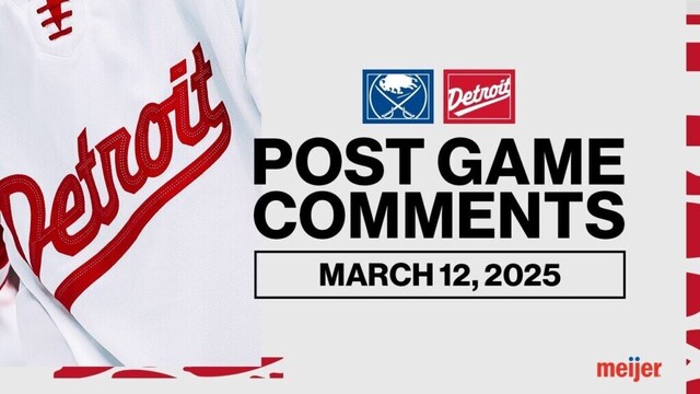 Patrick Kane, Marco Kasper, Todd McLellan Post Game Comments vs. BUF | March 12, 2025