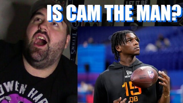 Tennessee Titans fan reaction to Cam Ward Pro Day! - Is he the guy?