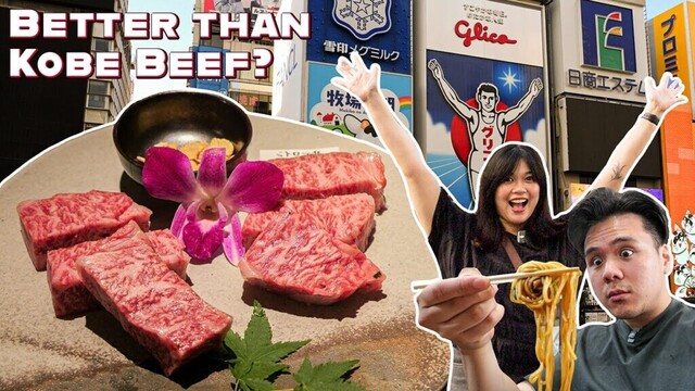 $100 Matsusaka Wagyu Dinner in OSAKA! | Japan Food Tour
