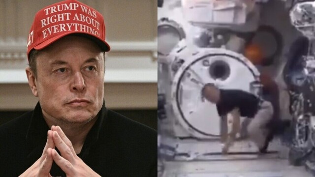 Elon Musk reacts as Japanese astronaut plays solo baseball in space. Video | Trending