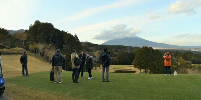 Mount Fuji views are diamond in rough for foreign golfers