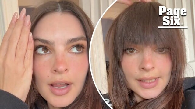 Emily Ratajkowski reveals ‘worst haircut’ of her life: ‘I have bangs on the back of my head’