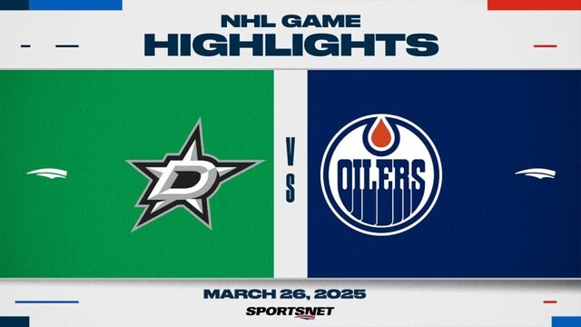 NHL Highlights | Stars vs. Oilers - March 26, 2025