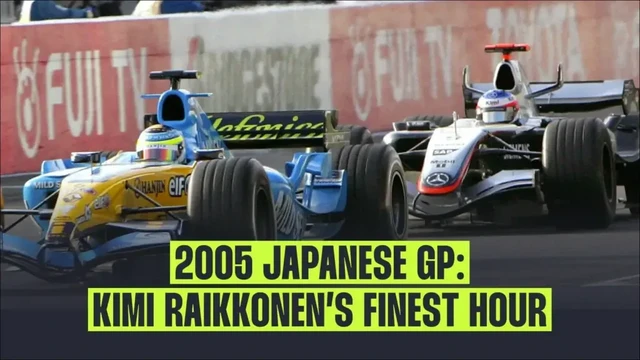 The greatest F1 win of the modern era? The 2005 Japanese Grand Prix revisited