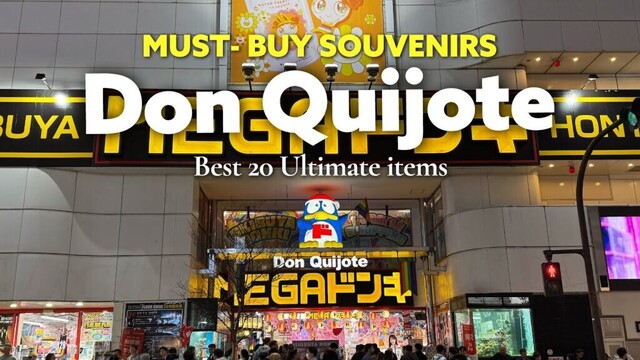 BEST 20 MUST BUY ULTIMATE SOUVENIRS IN MEGA DonQuijote Shibuya :Tokyo Travel Guide 2025