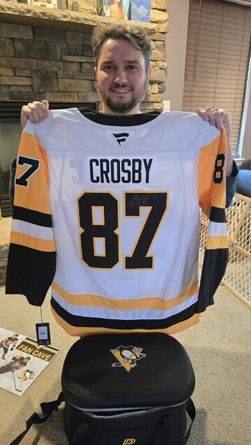 Let's Go! Crosby Jersey in the Charity Bag!