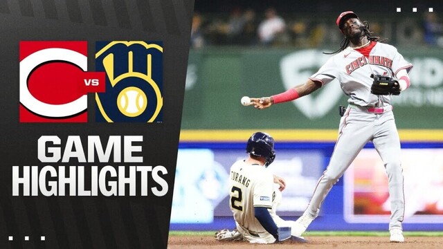 Reds vs. Brewers Game Highlights (4/3/25) | MLB Highlights