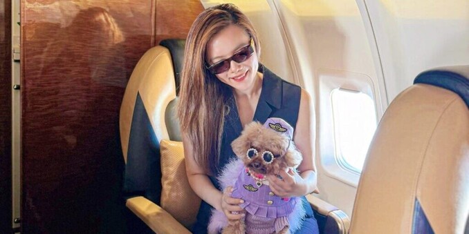Millennial Spent $38k to Travel With Dog to Japan on a Private Jet