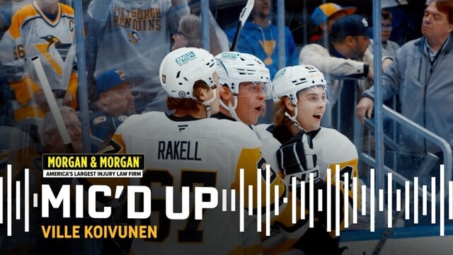 Ville Koivunen: Mic'd Up Against STL | Pittsburgh Penguins