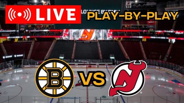 LIVE: Boston Bruins VS New Jersey Devils Commentary/Scoreboard! #nhlbruins