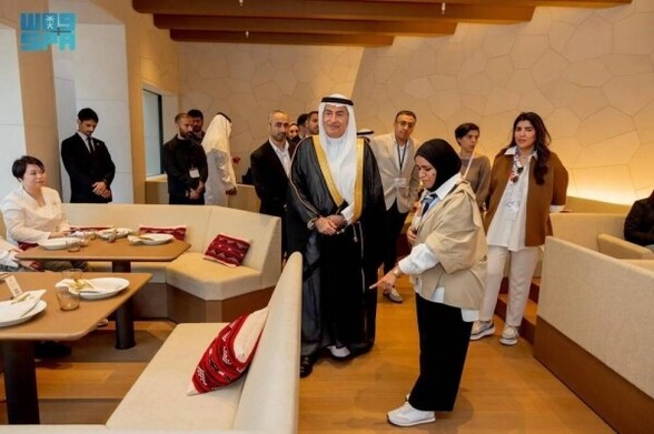 Ambassador Binzagr tours Saudi pavilion at Expo 2025 Osaka