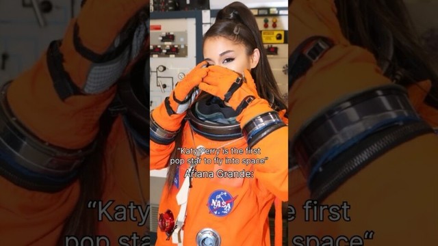 Ariana Grande also went to SPACE 🪐#arianagrande #trend #trending #shorts #short #pop #katyperry