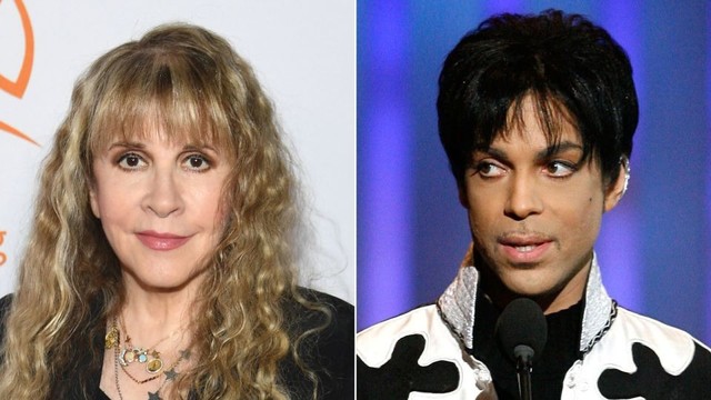 Stevie Nicks and Prince. - Getty Images