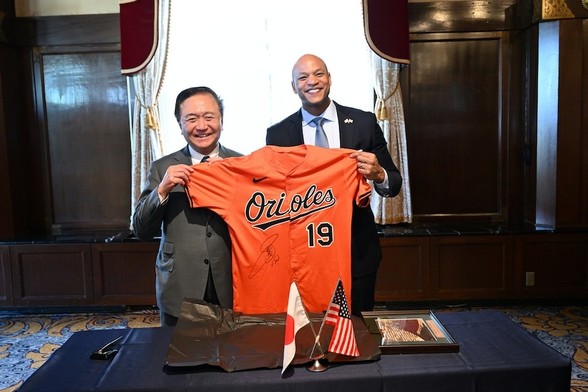 Wes Moore’s Asia trip helped by baseball talk and a slight football gaffe
