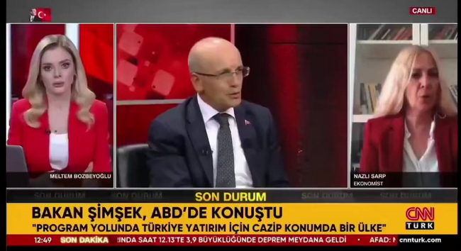 A reporter caught up in the 6,2 earthquake in Istanbul on live TV.