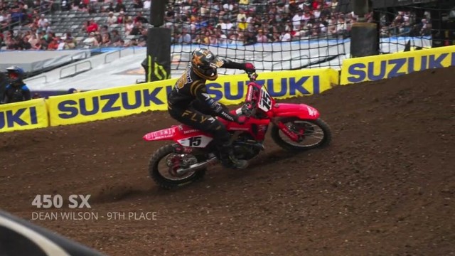 Dean Wilson Earns Top-10 Result at East Rutherford SX 🏁 | Honda HRC Progressive