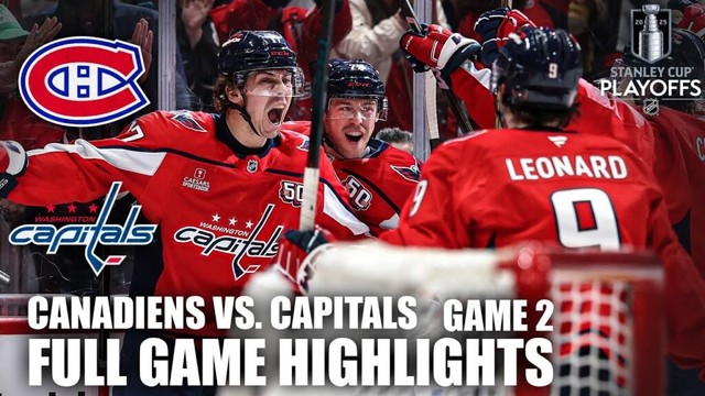 1st Round: Montreal Canadiens vs. Washington Capitals | Full Game Highlights | ESPN NHL