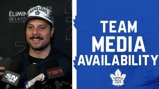 Maple Leafs Media Availability | RD1 GM3 Pre Game at Ottawa Senators | April 24, 2025