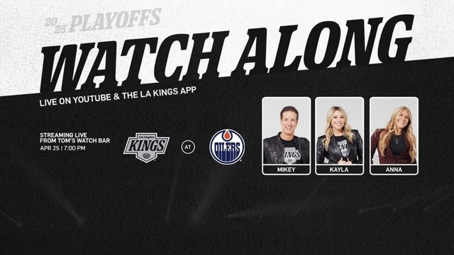 LA Kings at Edmonton Oilers | Game 3 - Round 1 | LA Kings Live Watch-Along from Los Angeles!