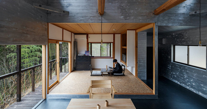 OTAA embraces japan's heritage and landscape with villa nagiso