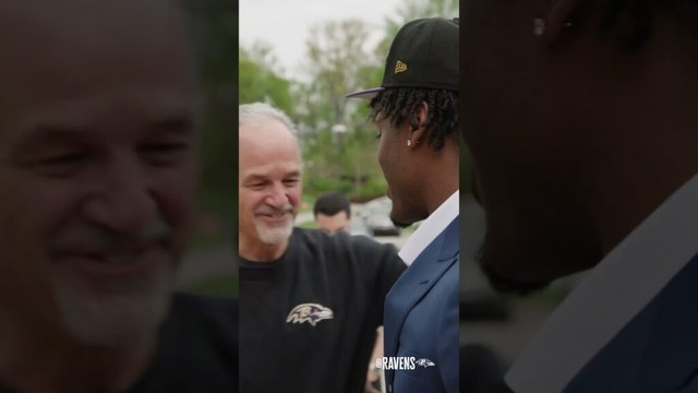We don't think a person can be happier than DC Orr in this moment 🤣 #nfldraft #nfl #ravens