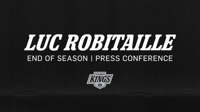 Luc Robitaille | End of Season Press Conference