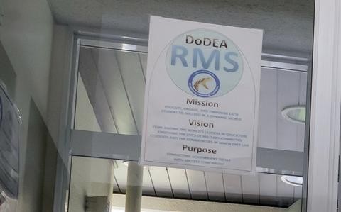 Camera found in restroom prompts brief lockdown at DODEA school on Okinawa