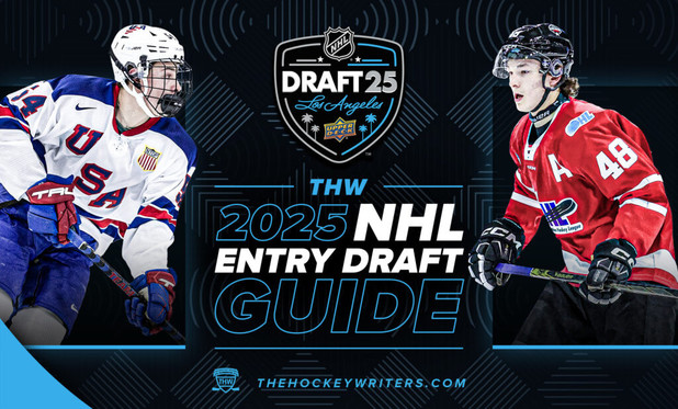 The Hockey Writers 2025 NHL Entry Draft Guide James Hagens, Matthew Schaefer