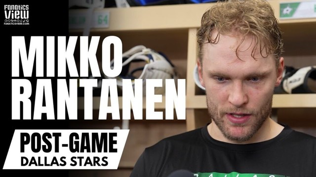 Mikko Rantanen Recaps HISTORIC Run Continuing vs. Winnipeg Jets, Dallas Stars Game 1 vs. Jets