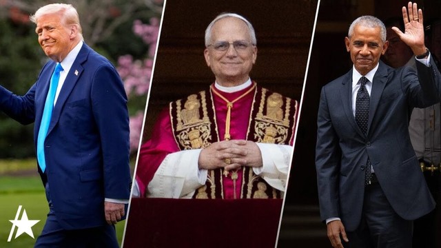 Pope Leo XIV: Donald Trump, Barack Obama & More REACT To 1st American Pontiff