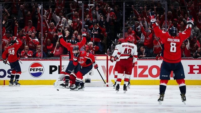 John Carlson's First Goal of the 2025 Stanley Cup Playoffs