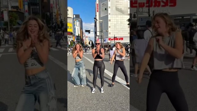 People in Tokyo thought we were crazy😂 #travel