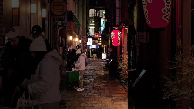 Osaka at night, Japan 🇯🇵 #shorts #travel #osaka #japan