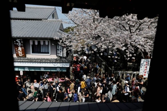 Japan's tourist arrivals soared 28.5% in April to hit record 3.9 million