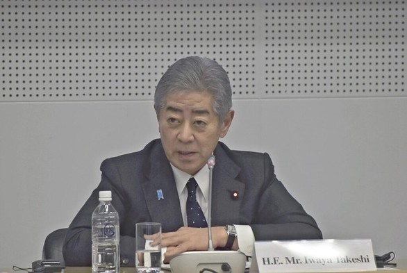 Japan envoys part of delegation as Israeli soldiers fire ‘warning shots’; FM Iwaya lodges protest
