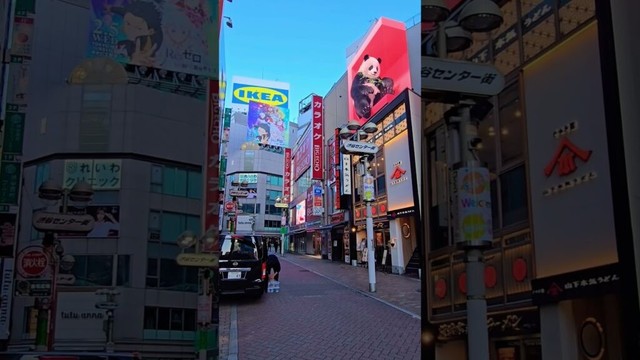 Shibuya 3D Billboard Tokyo JAPAN #shorts #travel  #short #tokyo #japan