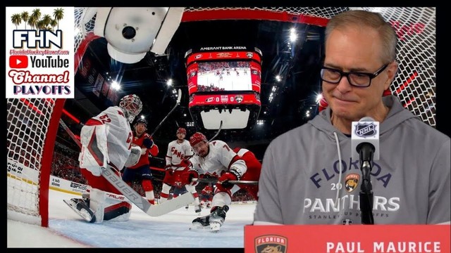 PAUL MAURICE: Florida Panthers Coach Talks Injuries, Why You Don’t ‘Shotgun a Beer in Church’